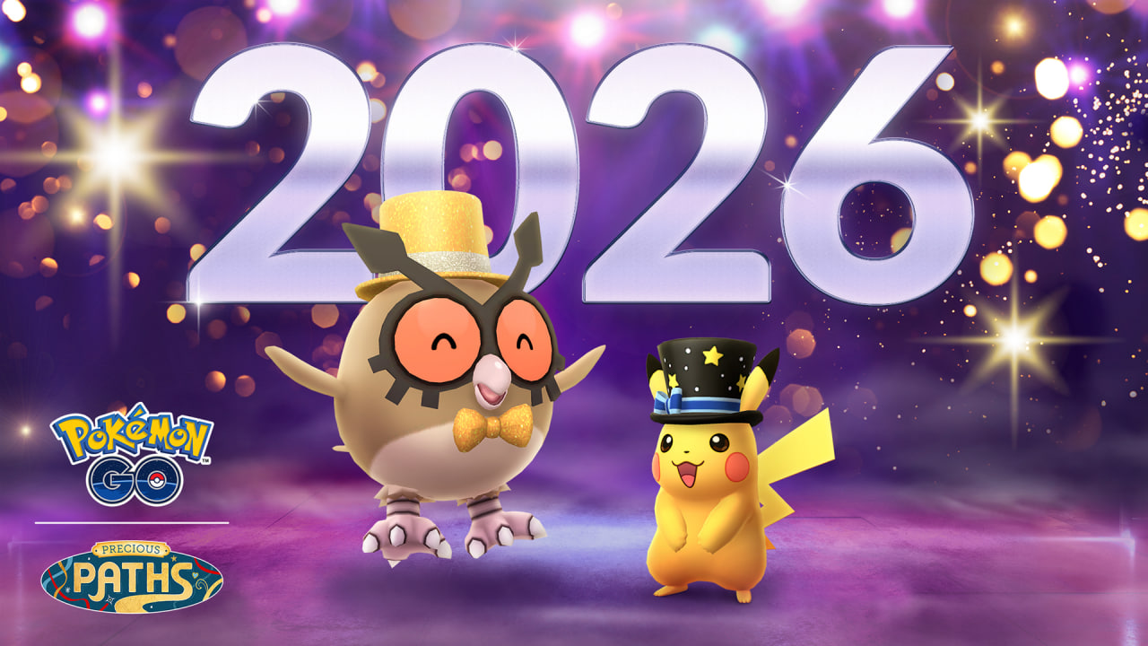 Celebra el Año Nuevo 2026 en Pokémon GO
