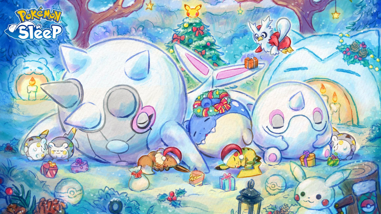 Pokémon Sleep ha anunciado el Evento Fiestas 2025