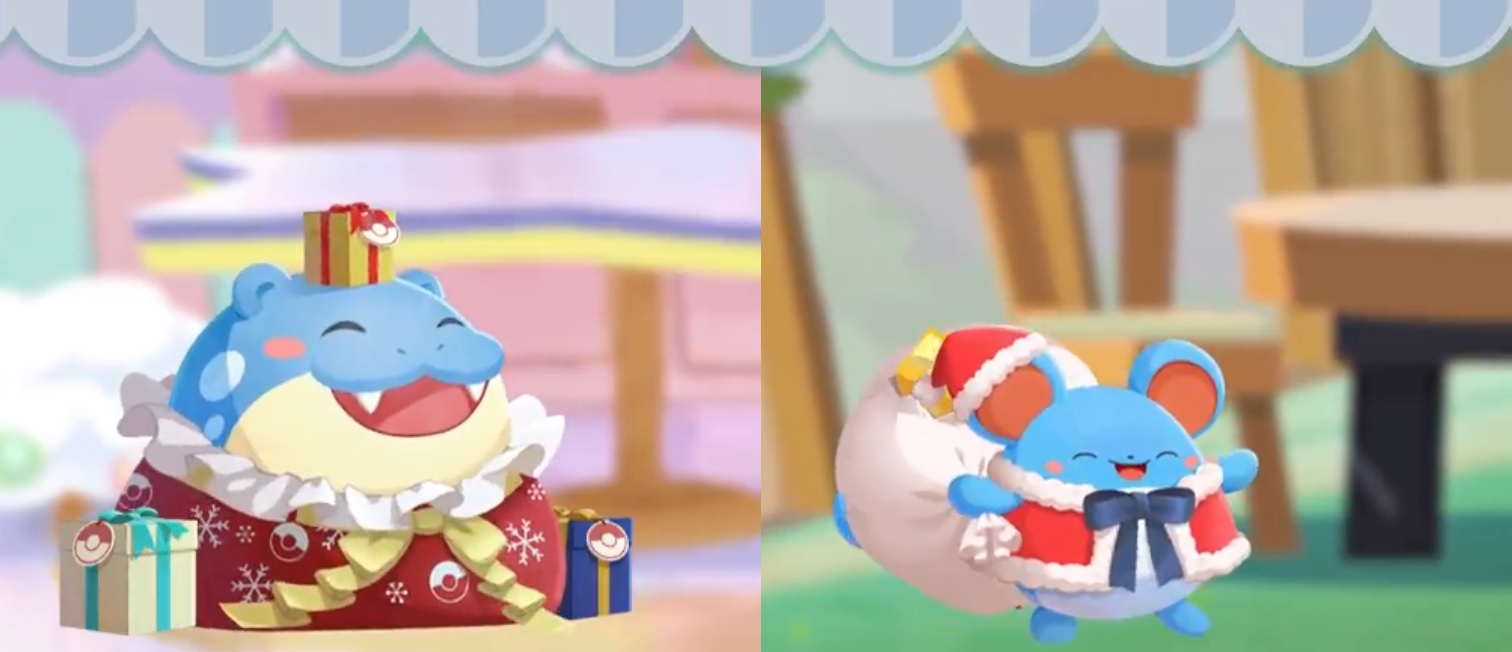 Marill Festivo y Spheal Festivo regresan a Pokémon Café ReMix