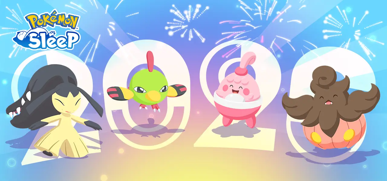 Pokémon Sleep anuncia el evento Año Nuevo 2026 con reencuentros de Pokémon