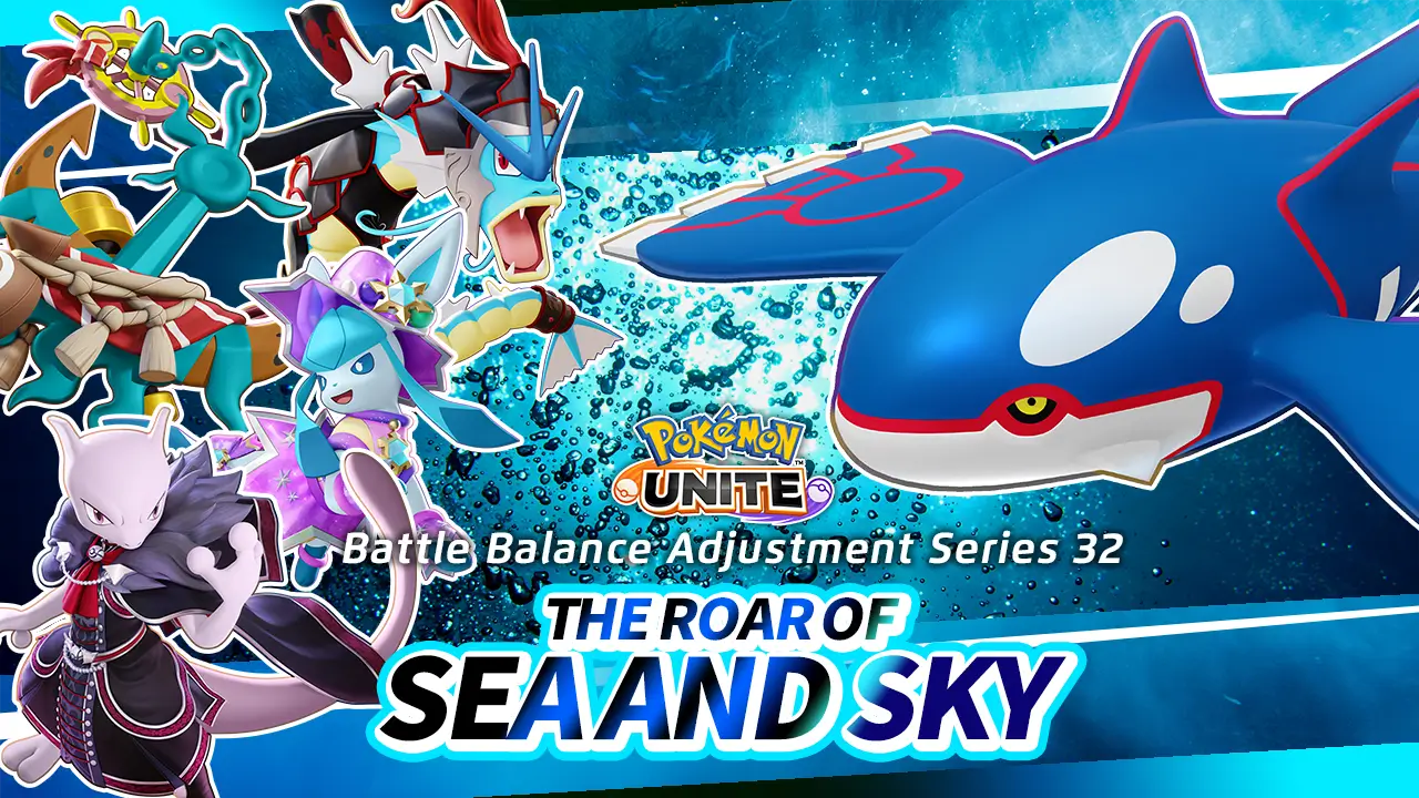 Pokémon UNITE detalla el contenido del parche The Roar of Sea and Sky 1.21.1.2