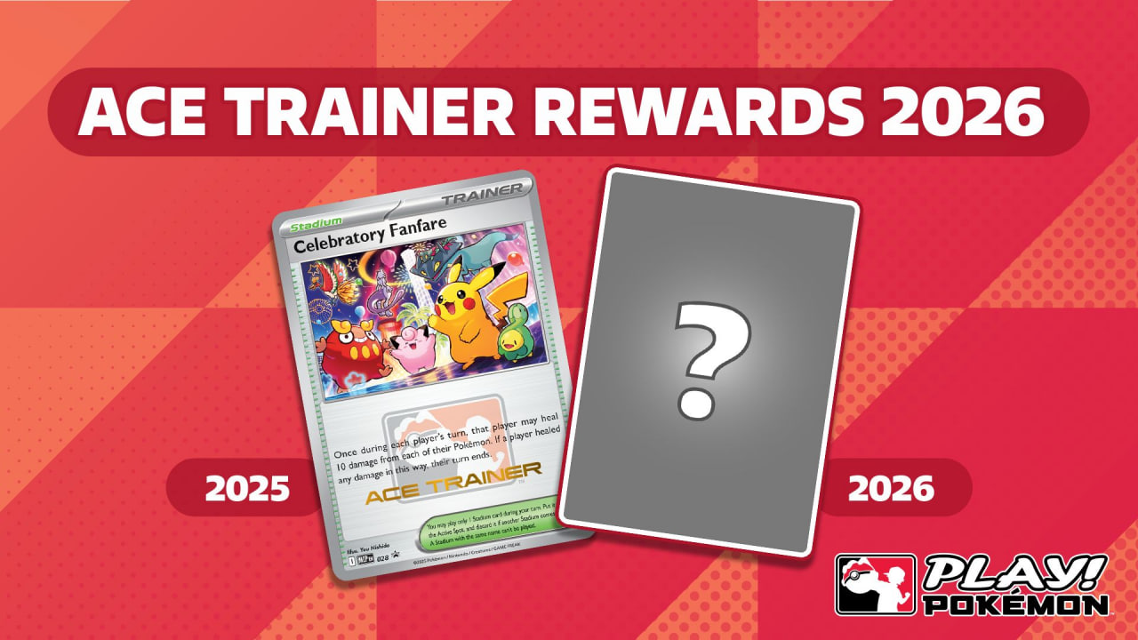 Actualización para el programa Ace Trainer Rewards de la Serie de Campeonatos Pokémon 2026