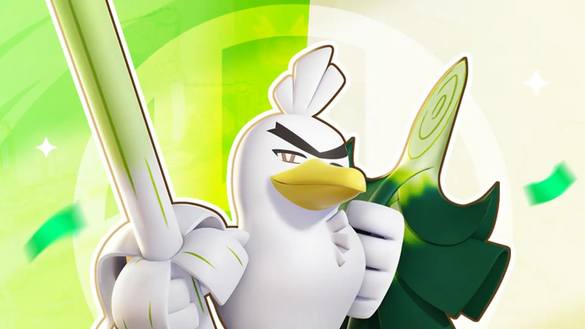 Pokémon UNITE anuncia la llegada de Sirfetch’d como Pokémon jugable