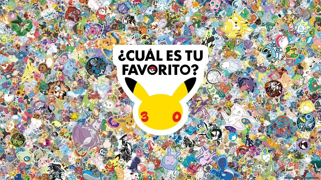 Pokémon da comienzo al 30 aniversario de la saga con el eslogan ¿Cuál es tu favorito?