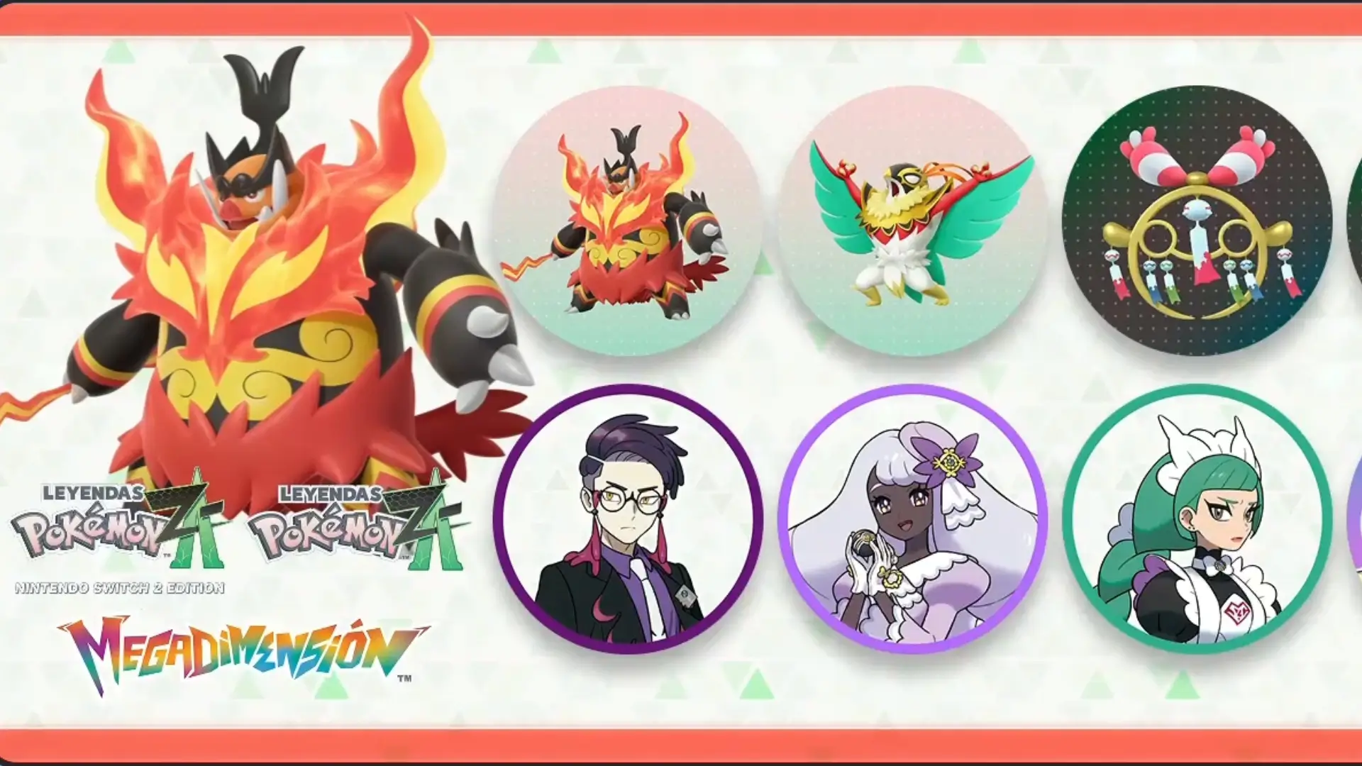 Disponible temporalmente la tercera oleada de iconos de Leyendas Pokémon: Z-A