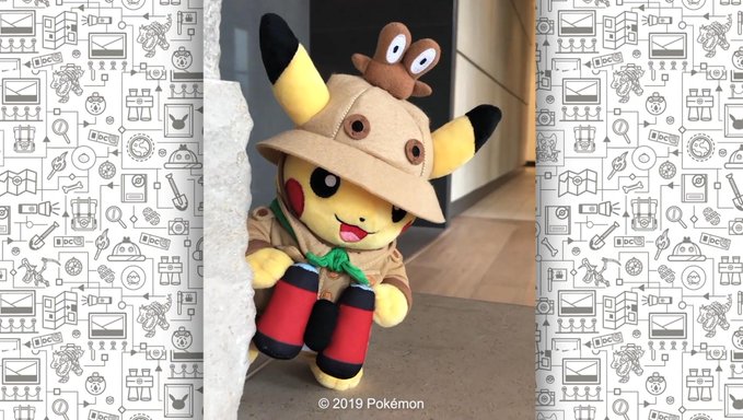 Peluche de Pikachu para este mundial de 2019.